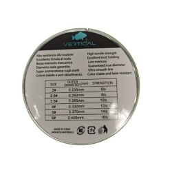 ORANGE MONOFILAMENT VERTICAL TROLLING 500MT