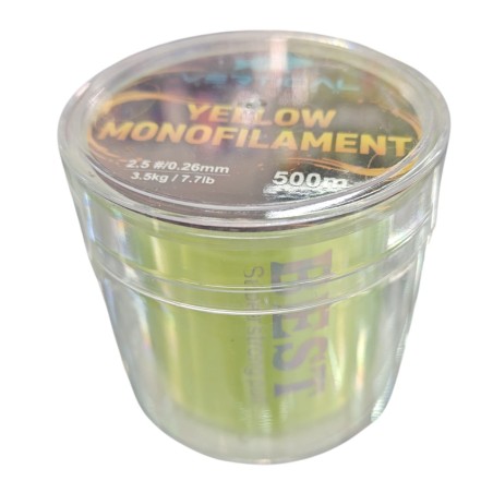 YELLOW MONOFILAMENT 500MT